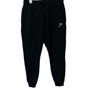 Gymshark Black Jogger Pants Men's Size Small Workout Sweatpants